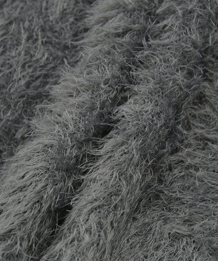 Green Parks「シャギーVネックカーディガン」|カーディガン|