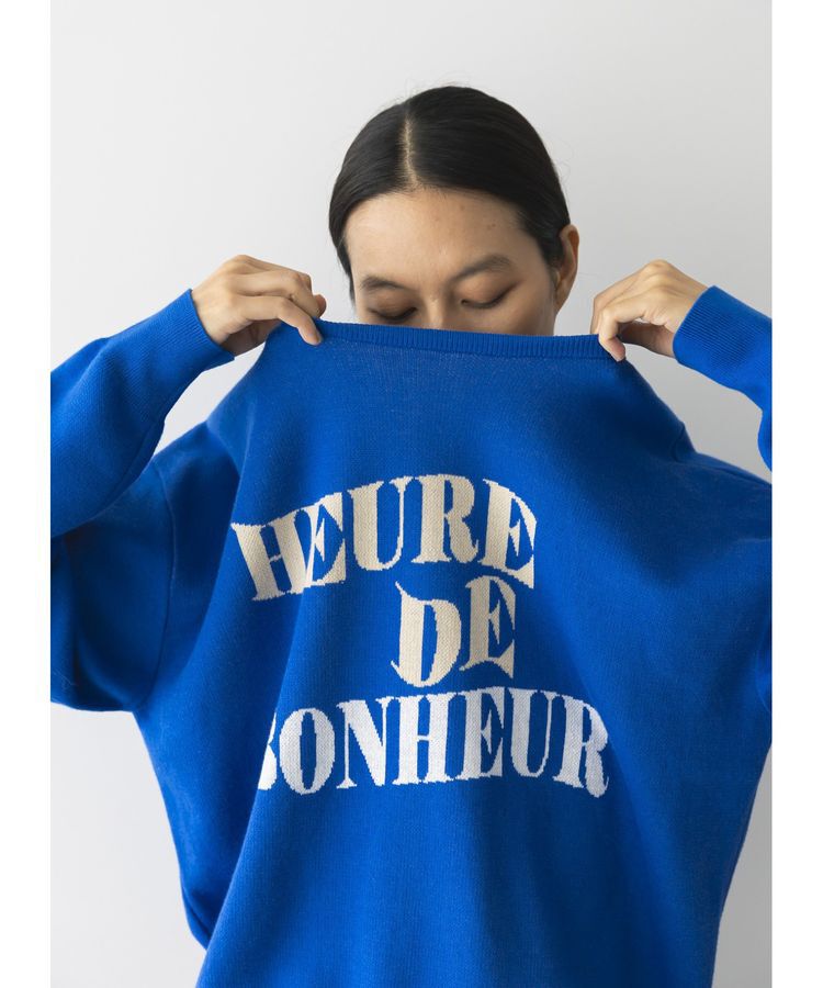 GARAGE OF GOOD CLOTHING「ジャガードロゴニットプルオーバー」|ニット・セーター|