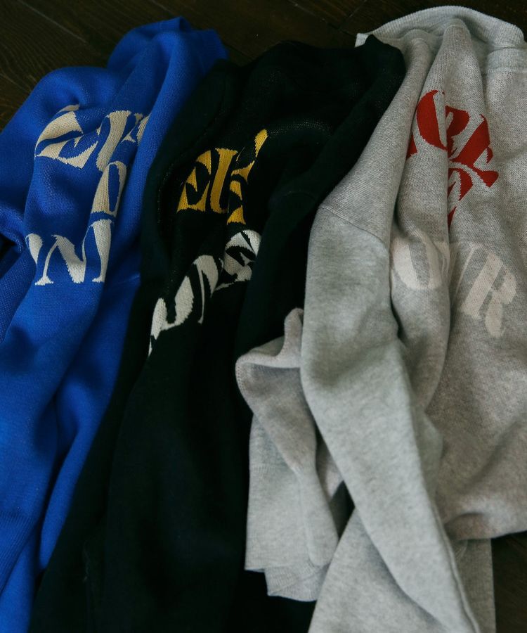 GARAGE OF GOOD CLOTHING「ジャガードロゴニットプルオーバー」|ニット・セーター|