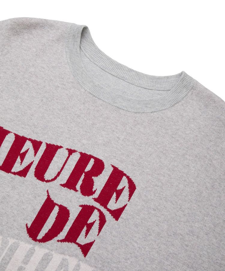 GARAGE OF GOOD CLOTHING「ジャガードロゴニットプルオーバー」|ニット・セーター|