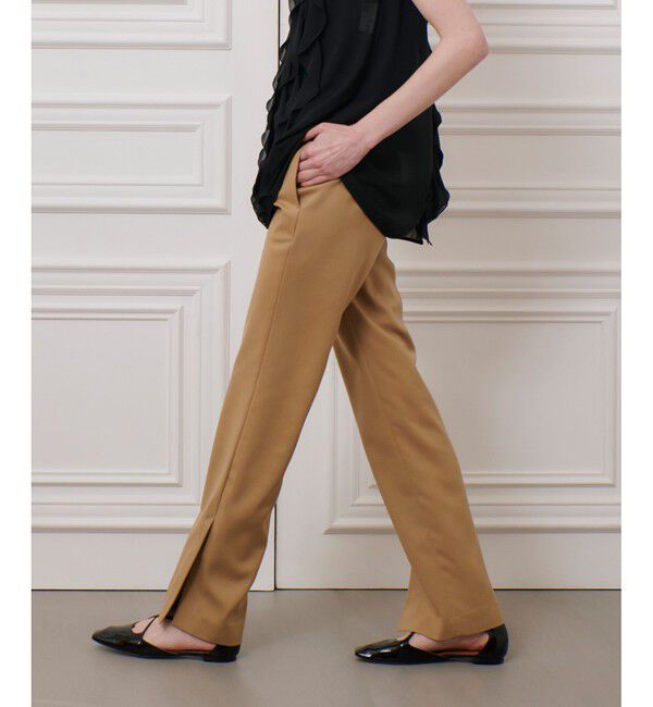 LOULOU WILLOUGHBY「【LOULOU WILLOUGHBY】ダブルクロススリムパンツ」|チノ|