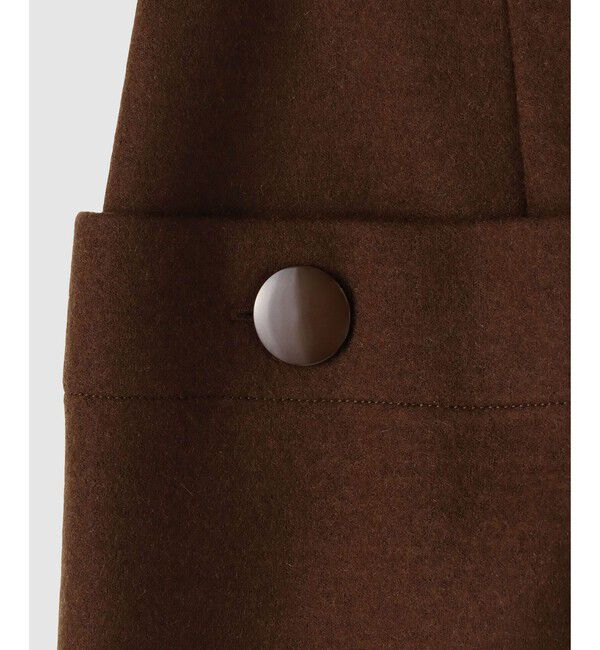 allureville「◇カラーメルトン釦付タイトスカート」|スカート|