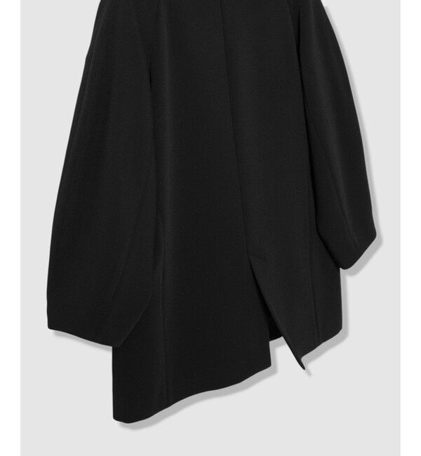 allureville「【ATELIER Line】ダブルクロスカラーレスジャケット」|ノーカラージャケット|