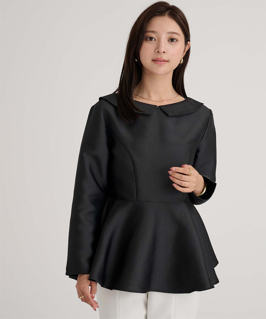 ur's「2wayペプラムブラウス」|シャツ・ブラウス|