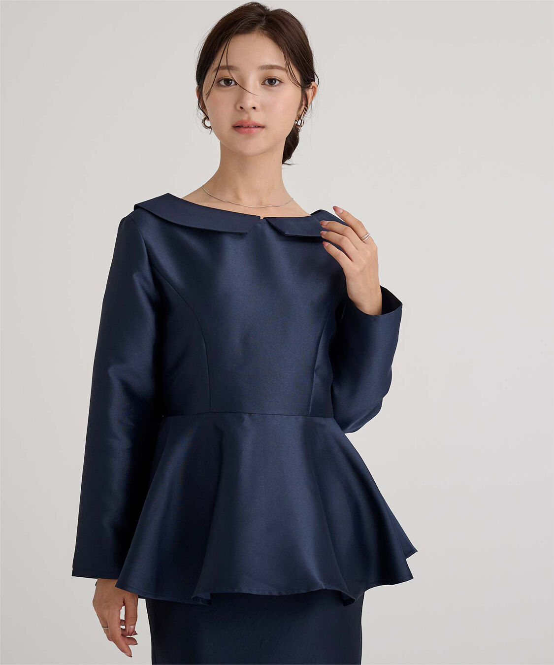 ur's「2wayペプラムブラウス」|シャツ・ブラウス|