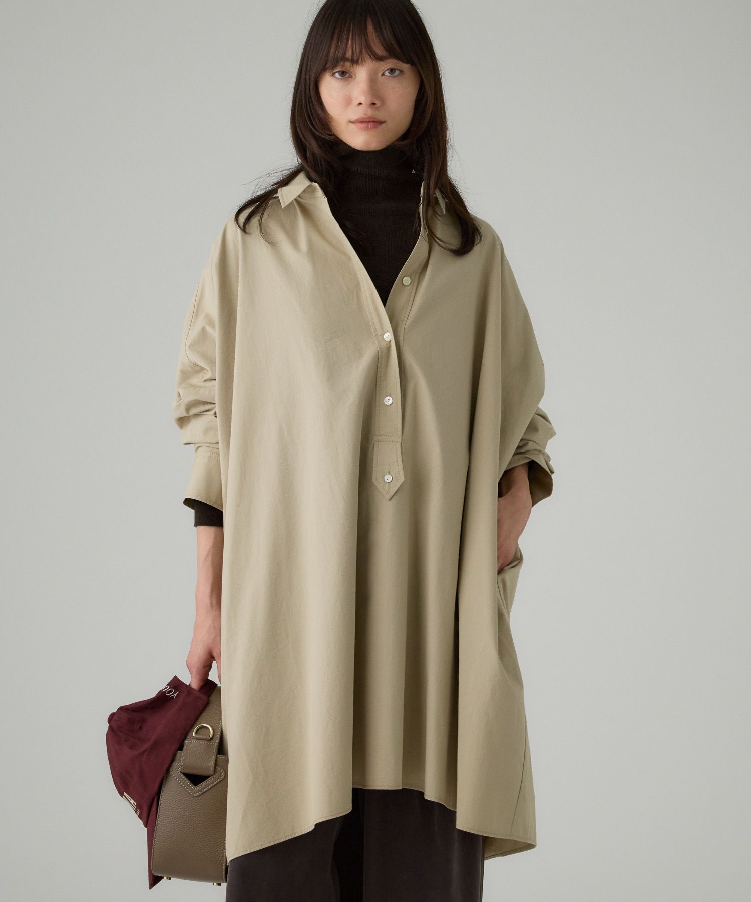 BABYLONE「ポンチョミニワンピース」|ワンピース|