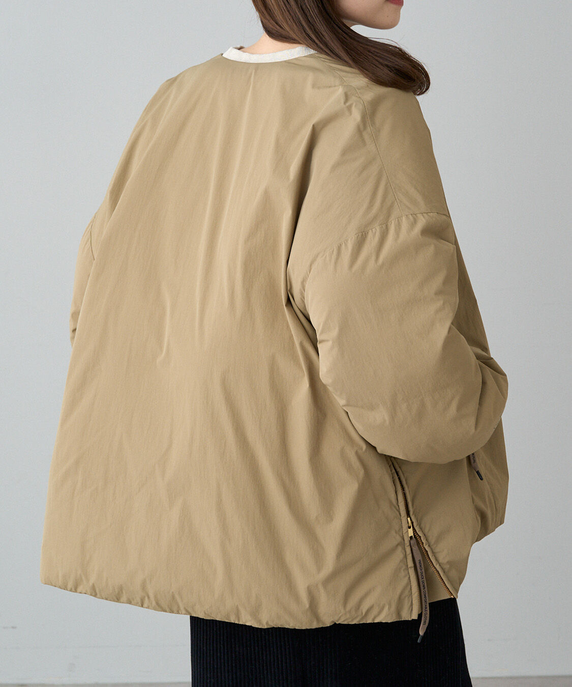  「【リバイバル/WEB限定】フレンチダックダウンサイドジップジャケット」|テーラードジャケット|