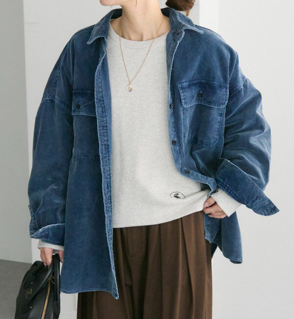  「コーデュロイCPOシャツ」|シャツ・ブラウス|