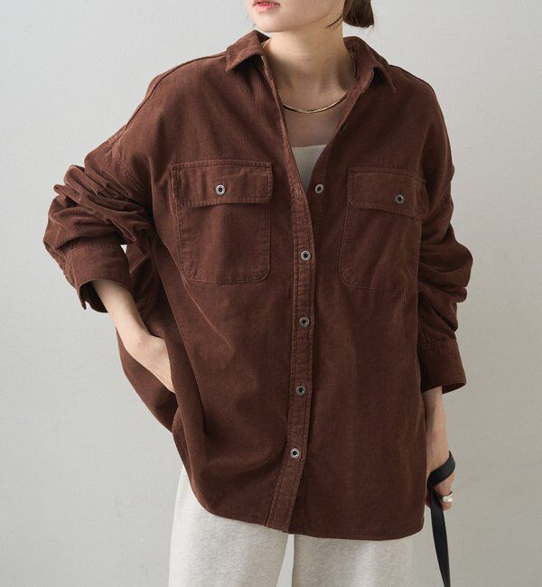  「コーデュロイCPOシャツ」|シャツ・ブラウス|