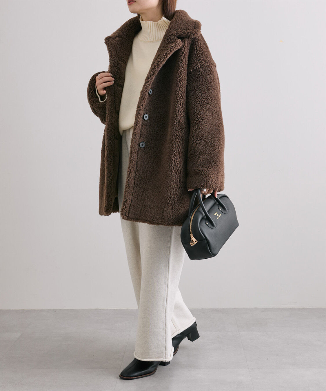  「【WEB限定/リバイバル】ステンカラーボアミドルコート」|その他|