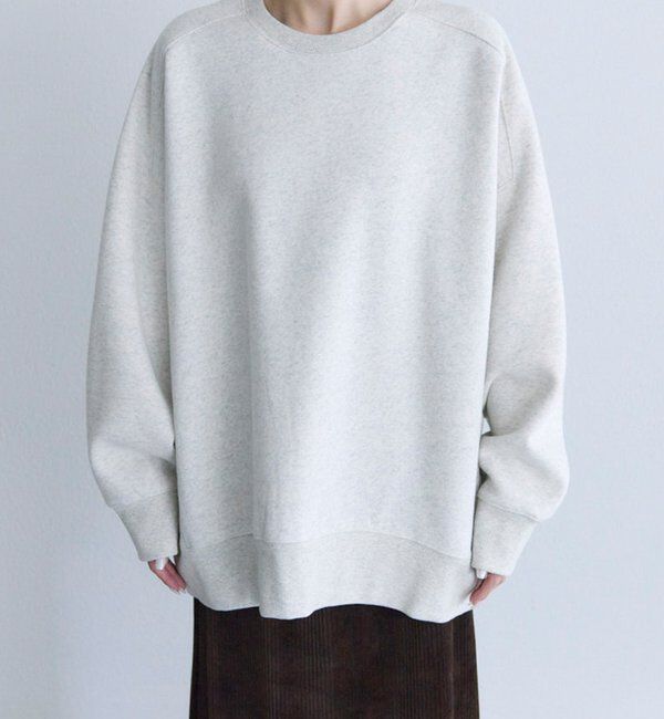  「シンプル裏起毛スウェットプルオーバー」|プルオーバー|