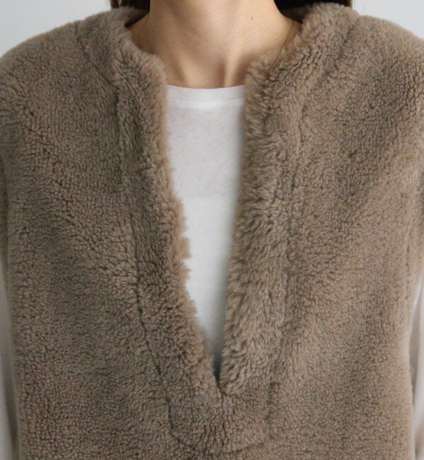  「リサイクルボアベスト」|ダウンベスト・ベスト|