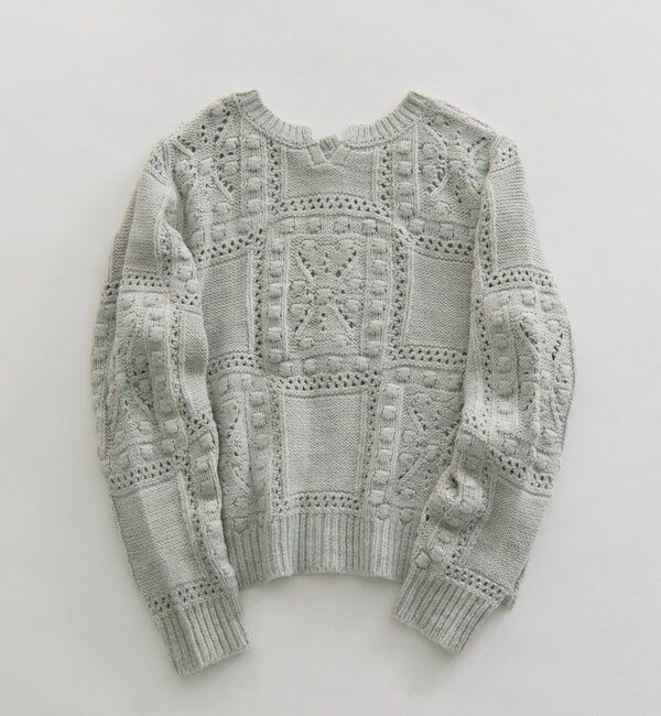  「ポップコーン編み2WAYニット」|ニット・セーター|