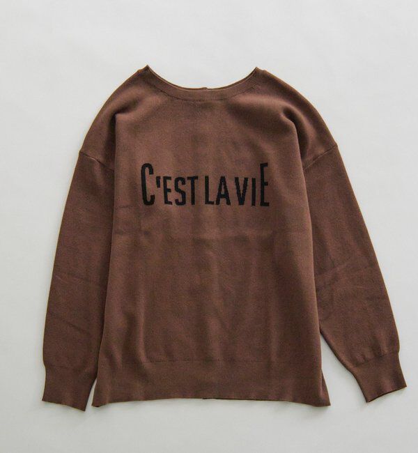  「【＠sein___000企画】ジャガードロゴ2WAYニットプルオーバー」|キャミソール|