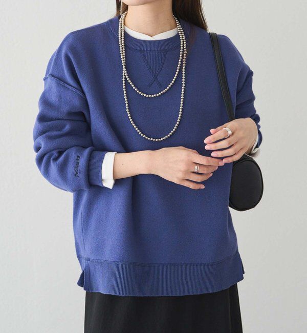  「スウェットライクダブルジャガードニット」|ニット・セーター|