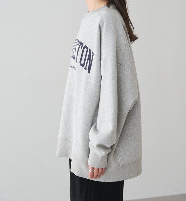  「ロゴプリント裏起毛スウェットプルオーバー」|プルオーバー|