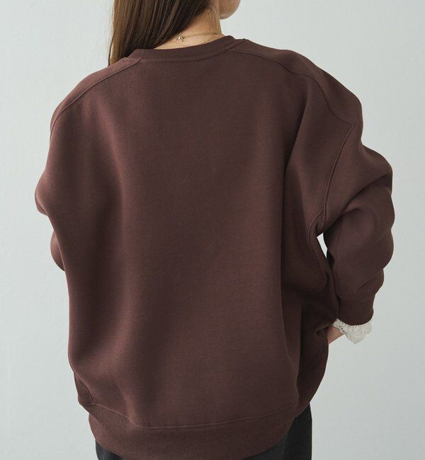  「ロゴプリント裏起毛スウェットプルオーバー」|プルオーバー|