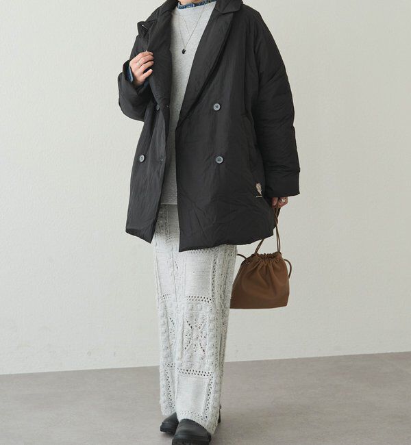  「リサイクルダウンテーラードコート」|ダッフルコート|