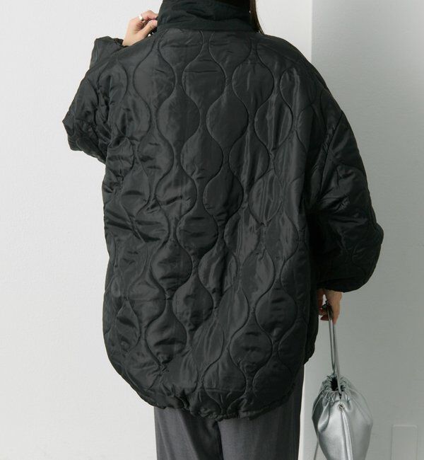  「【WEB限定】リバーシブルスタンドカラーパファージャケット」|テーラードジャケット|