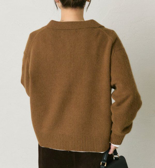  「【25th】FOX混ニットポロ」|ニット・セーター|