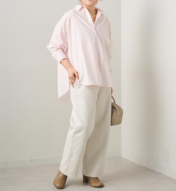  「リヨセルコットンオーバーシャツ」|シャツ・ブラウス|