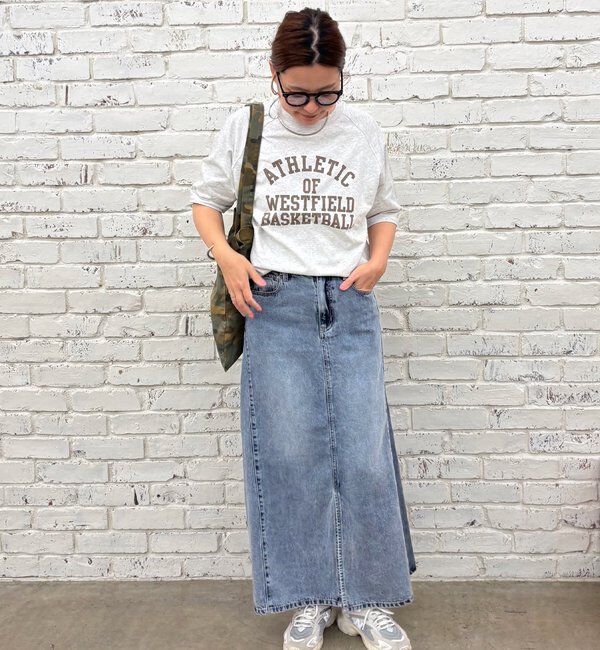  「【＠remi_usus企画】カレッジロゴミニ裏毛スウェットT」|プルオーバー|