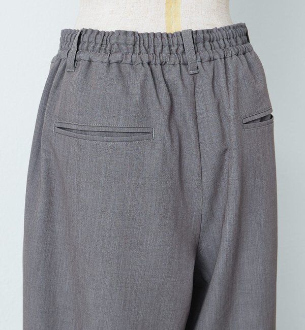  「【リニューアル】ツータックウエストゴムストレッチパンツ」|その他|