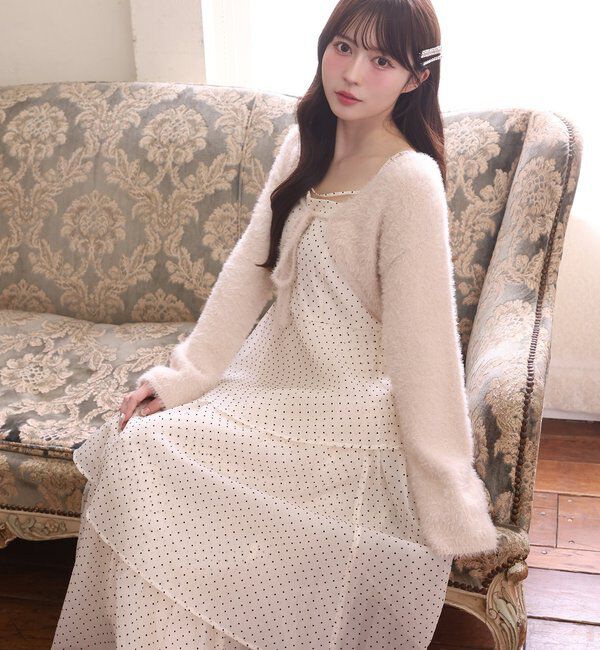  「ボレロセットイレヘムワンピース」|ワンピース|