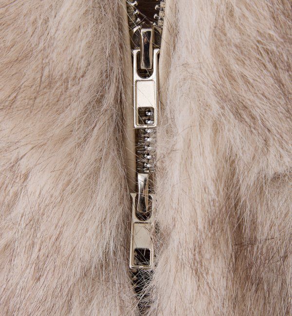  「フェイクファーショートブルゾン」|ダウンベスト・ベスト|