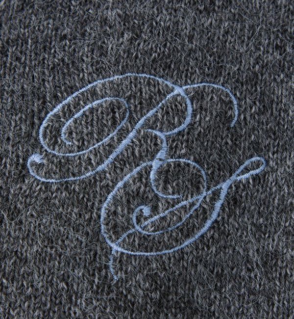  「配色袖刺繍入りカーデ」|ニット・セーター|