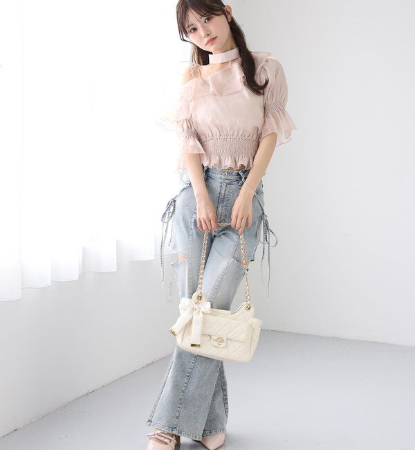  「チェーンショルダー2WAYバッグ」|ショルダー・メッセンジャー|