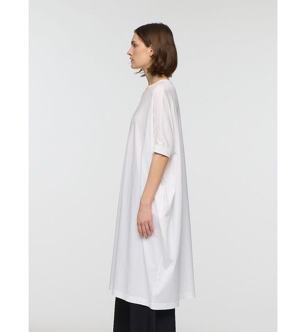 mizuiro ind「mizuiro ind チュールネックワイドワンピース」|ワンピース|