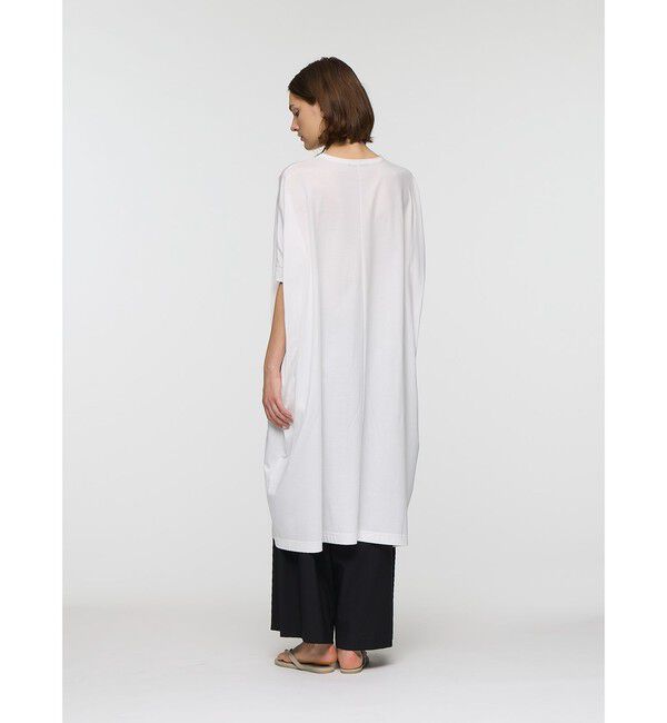 mizuiro ind「mizuiro ind チュールネックワイドワンピース」|ワンピース|