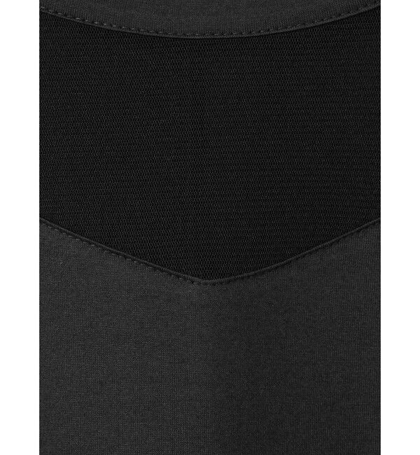 mizuiro ind「mizuiro ind チュールネックワイドワンピース」|ワンピース|