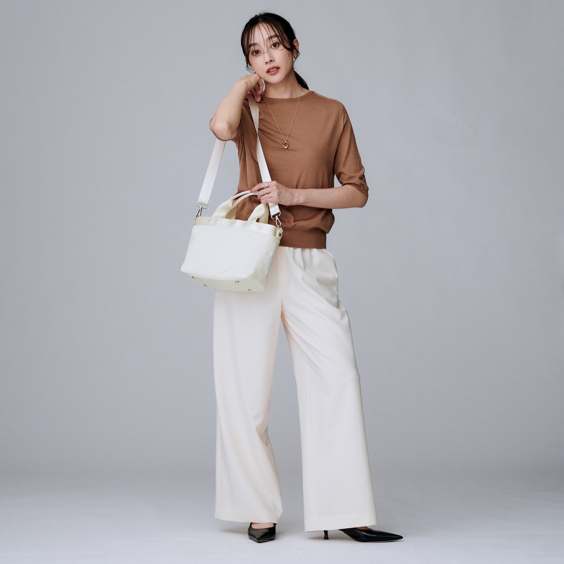 UNTITLED「2Wayパデットトート」|トートバッグ|