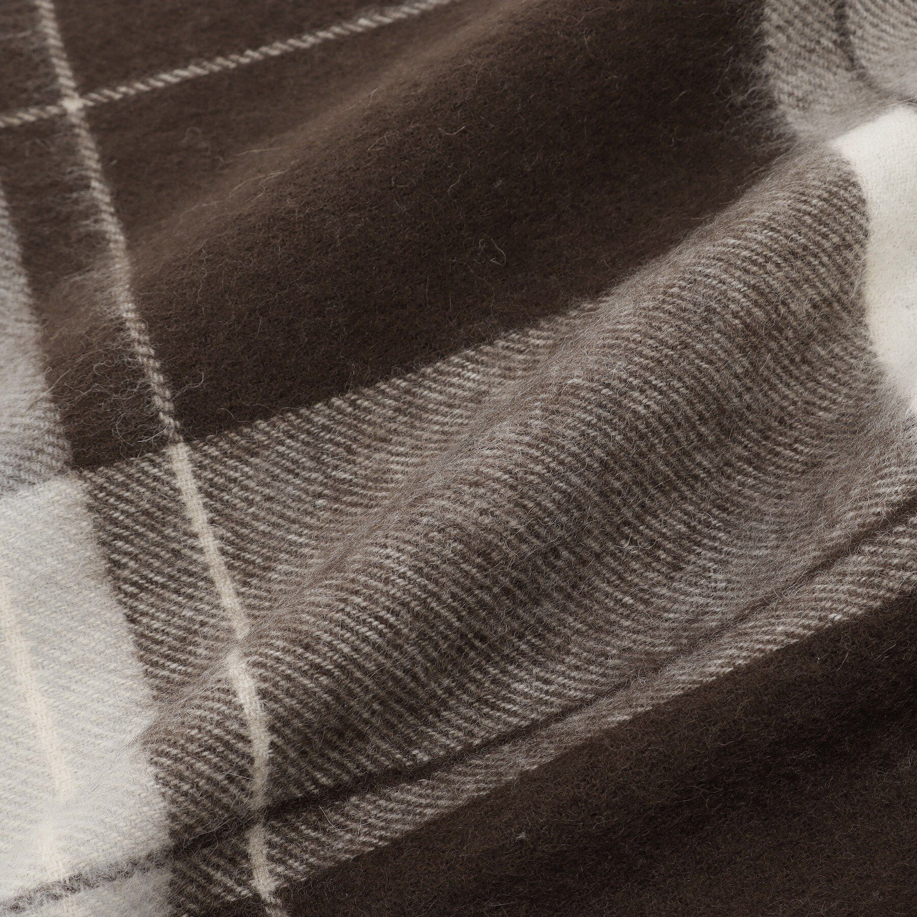 UNTITLED「【名品／定番人気】ウールチェックストール」|ストール|