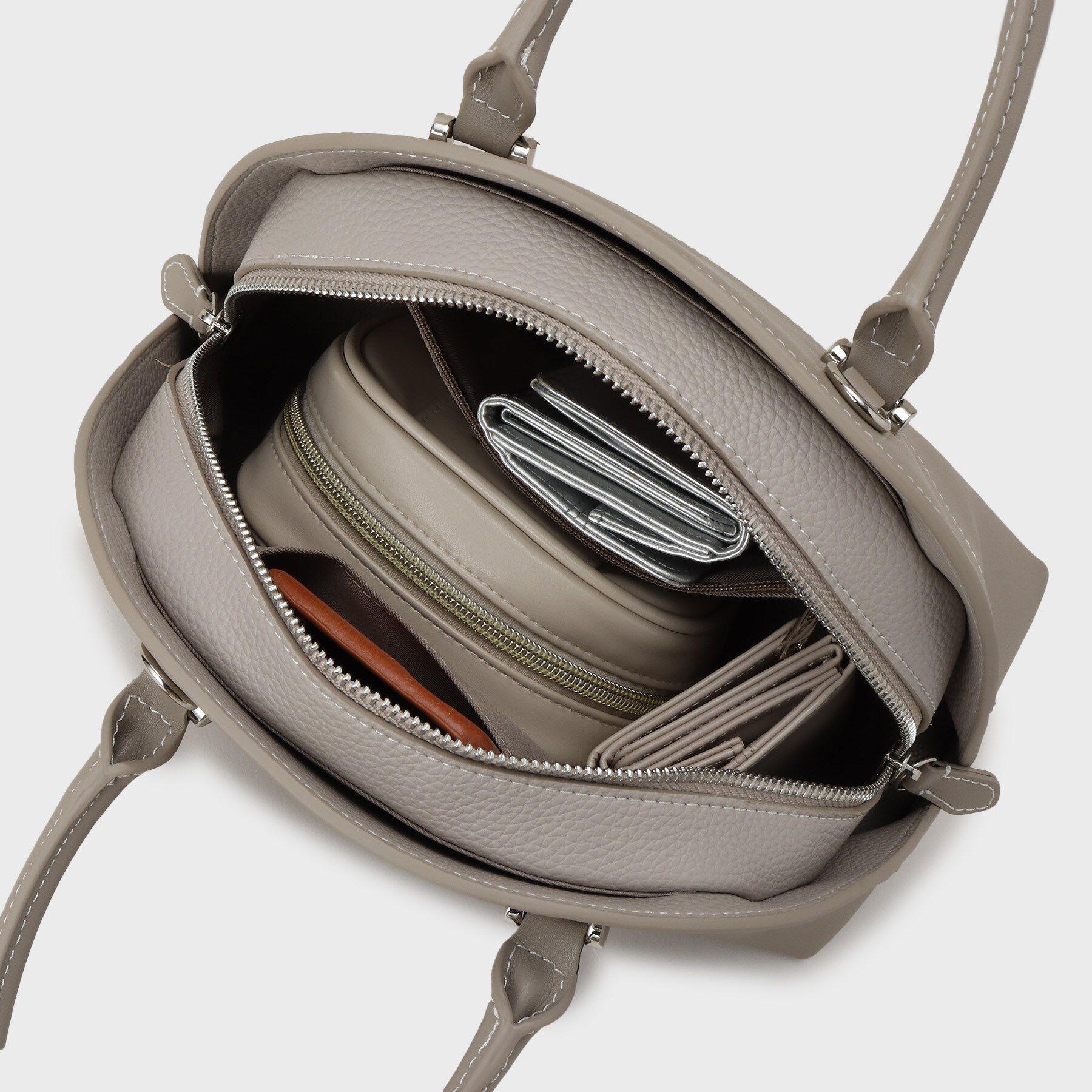 UNTITLED「スプリットレザーラウンドボストンバッグ」|ボストンバッグ|