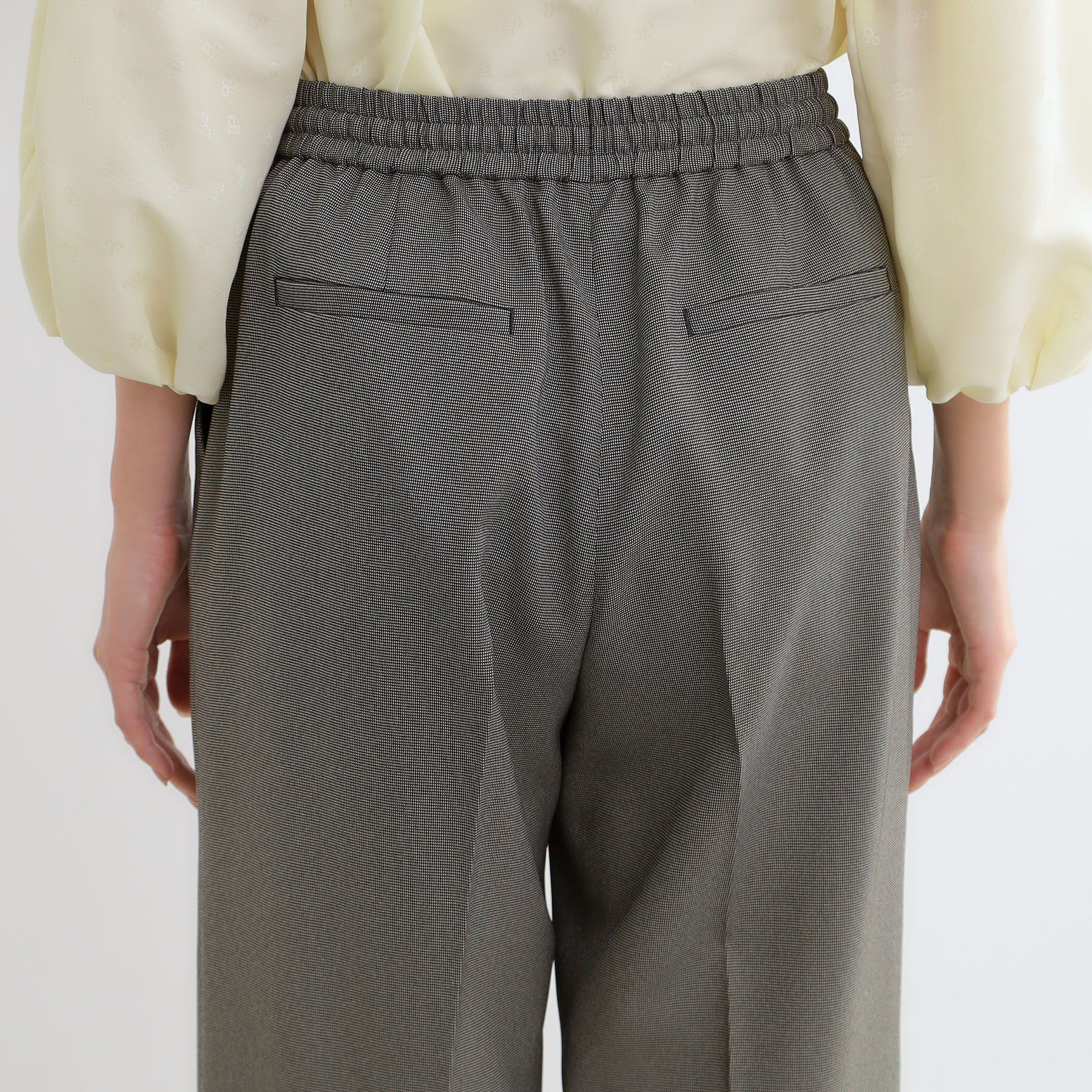 Reflect「【ウエスト総ゴム】チェック柄イージーワイドパンツ」|その他|