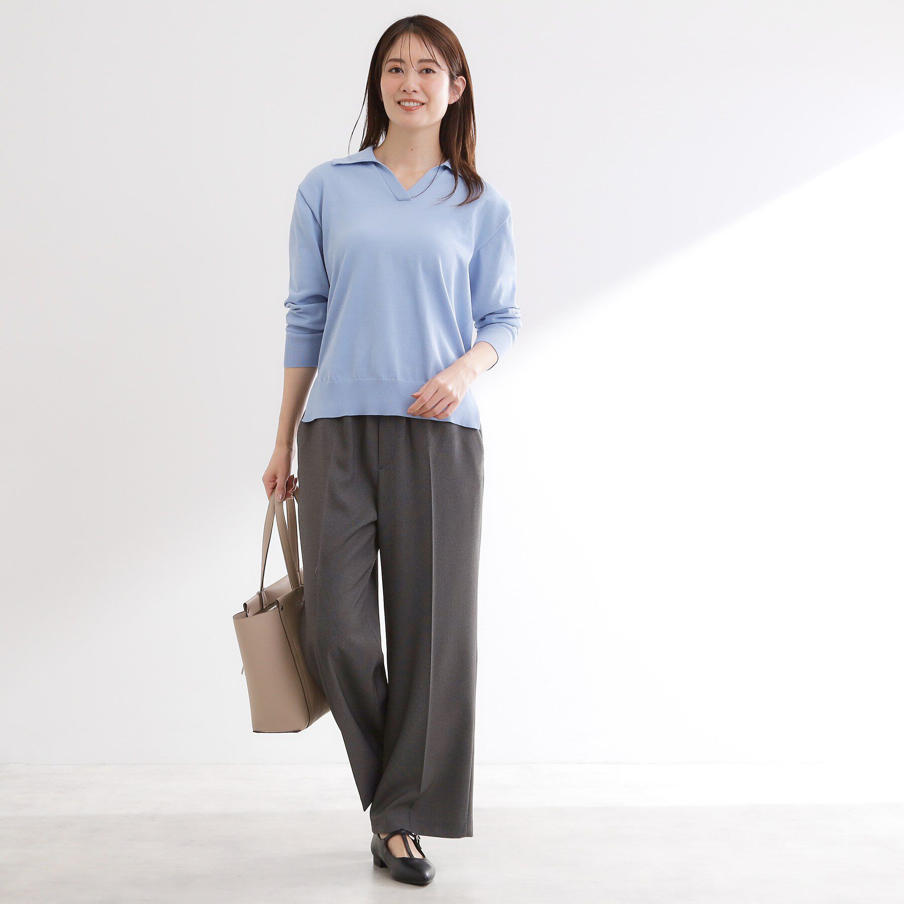 Reflect「【ウエスト総ゴム】チェック柄イージーワイドパンツ」|その他|