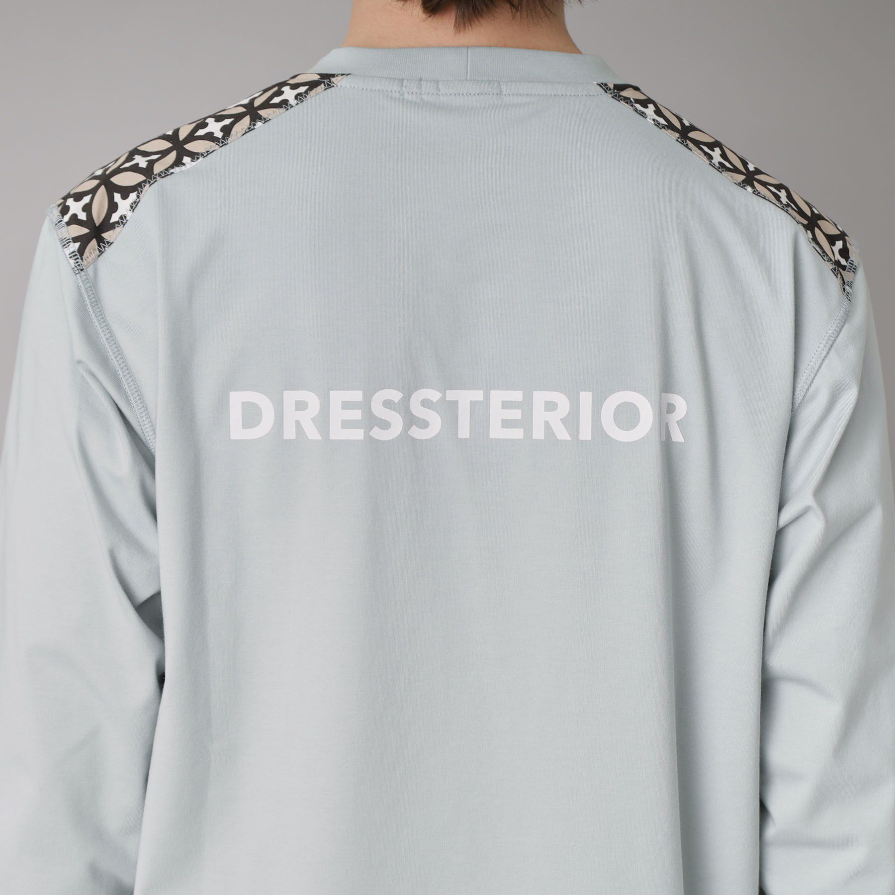 DRESSTERIOR「【接触冷感/UVカット】BACK BREEZE TECH ロングTシャツ」|Tシャツ・カットソー|