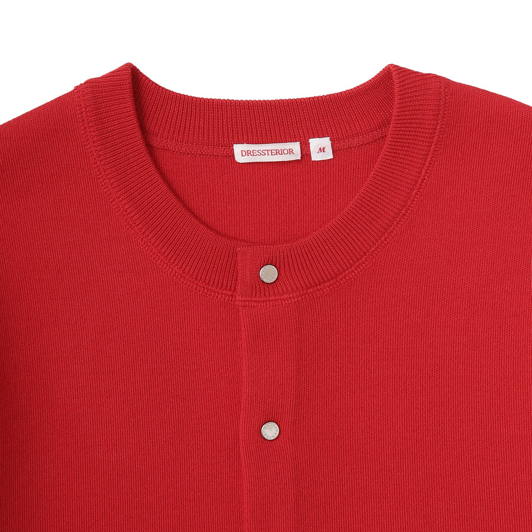 DRESSTERIOR「ウォッシャブル アームライン ラウンドカーディガン」|カーディガン|