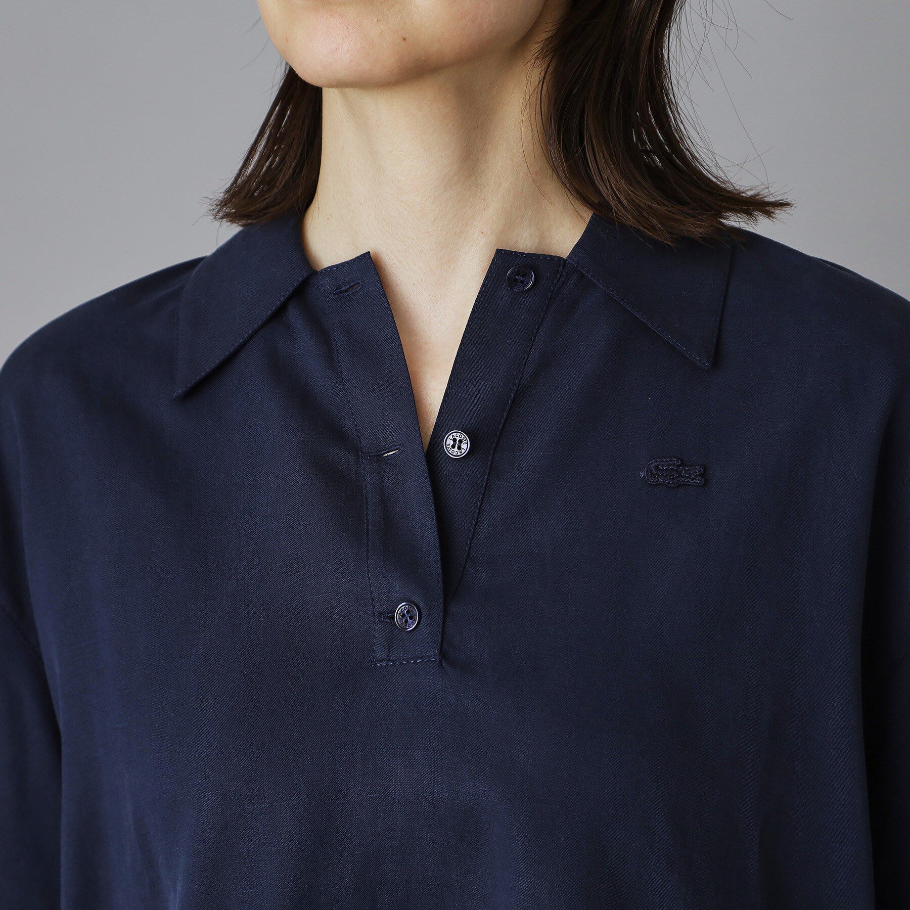 DRESSTERIOR「LACOSTE（ラコステ）ワイドポロシャツ」|ポロシャツ|