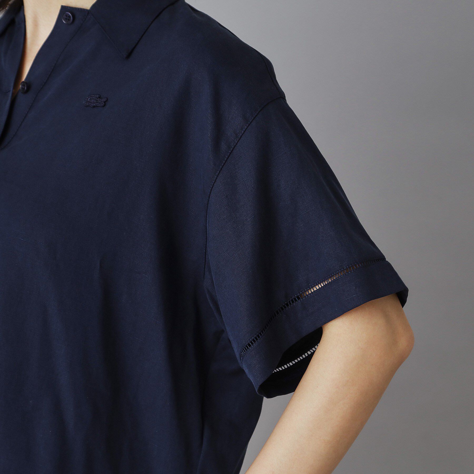 DRESSTERIOR「LACOSTE（ラコステ）ワイドポロシャツ」|ポロシャツ|