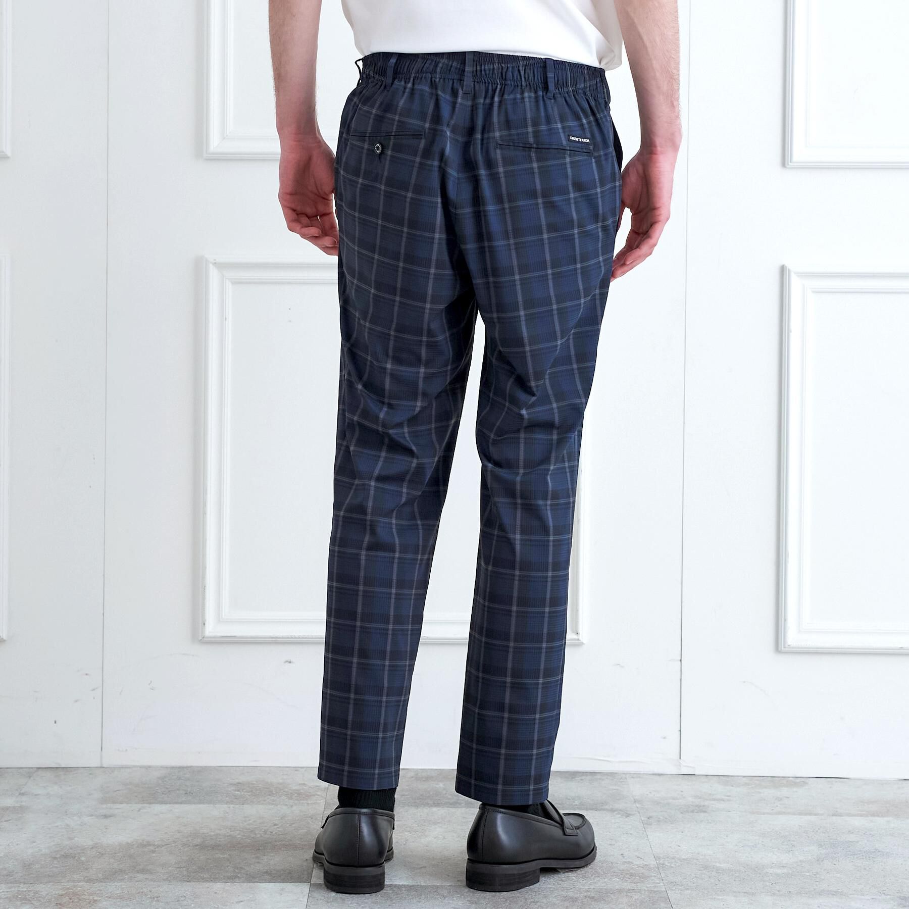 DRESSTERIOR「【セットアップ可/ウォッシャブル/高通気性】DotAir チェック SET UP パンツ」|その他|