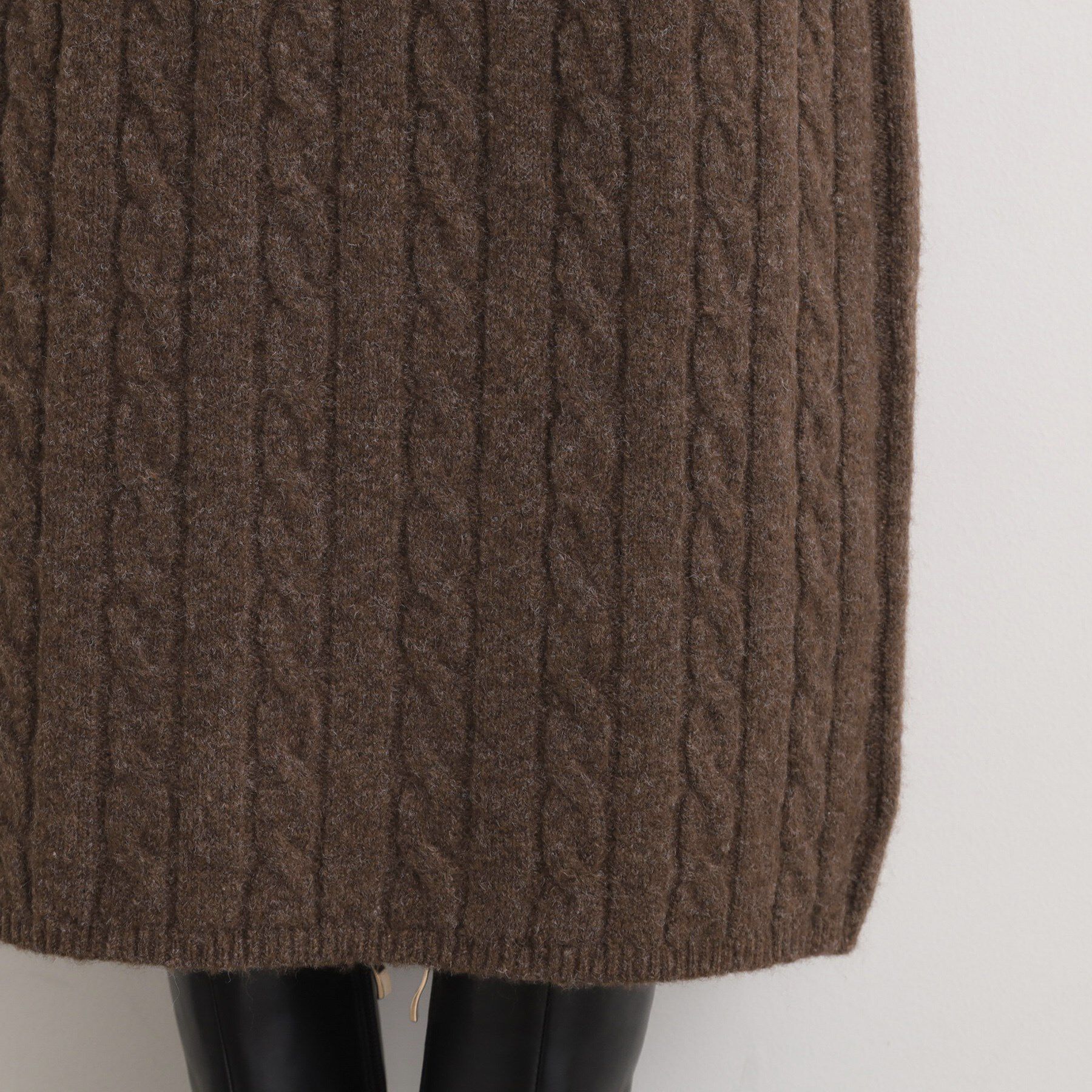 grove「【SETITEM】ケーブルニットスカート」|スカート|