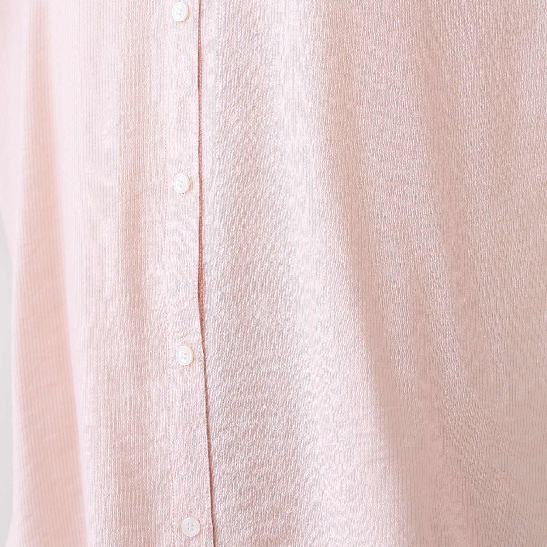 INDIVI「【洗える／シアー】ドビーストライプシャツ」|シャツ・ブラウス|