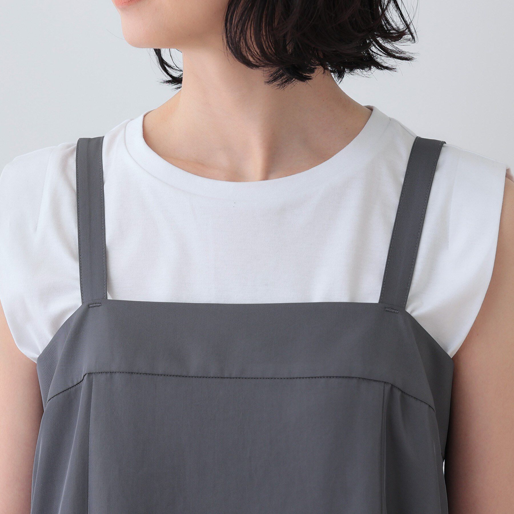 INDIVI「【洗える／UVケア】スリップワンピース」|ワンピース|