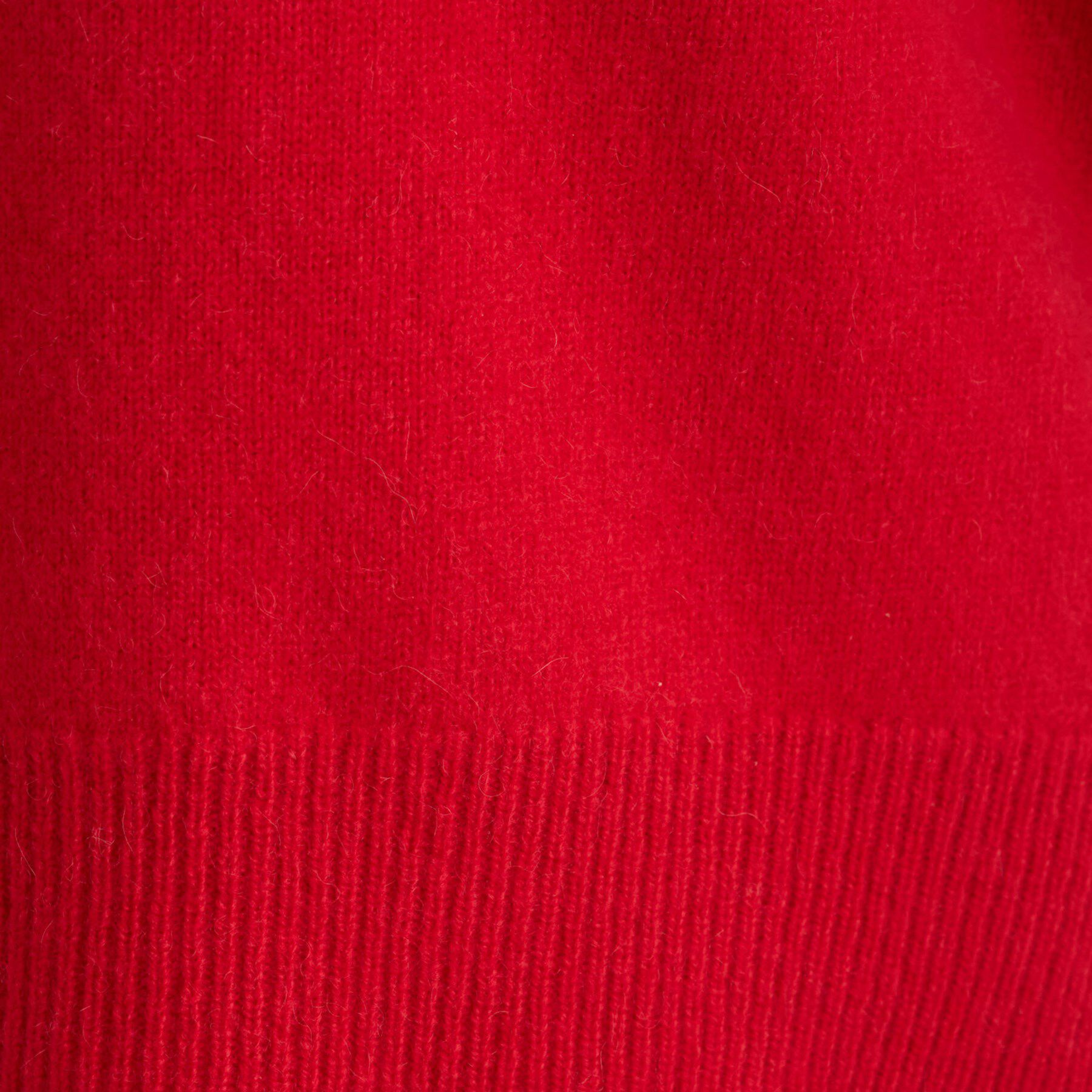 INDIVI「【洗える／カシミヤ混】ミドルゲージVネックニット」|ニット・セーター|