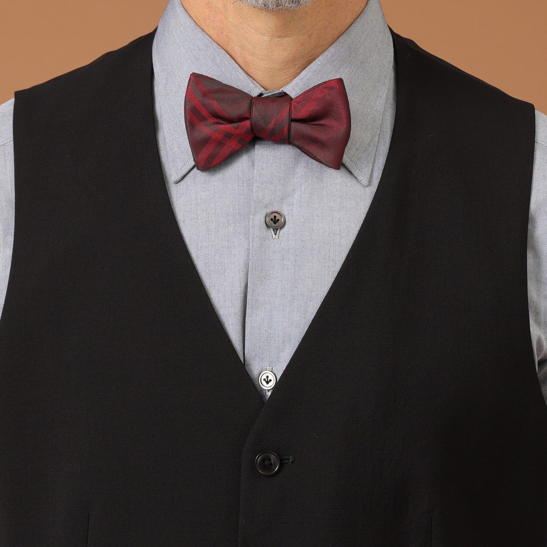 40CARATS&525「【Sサイズ～】ディープブラック ヴェスト」|スーツ|