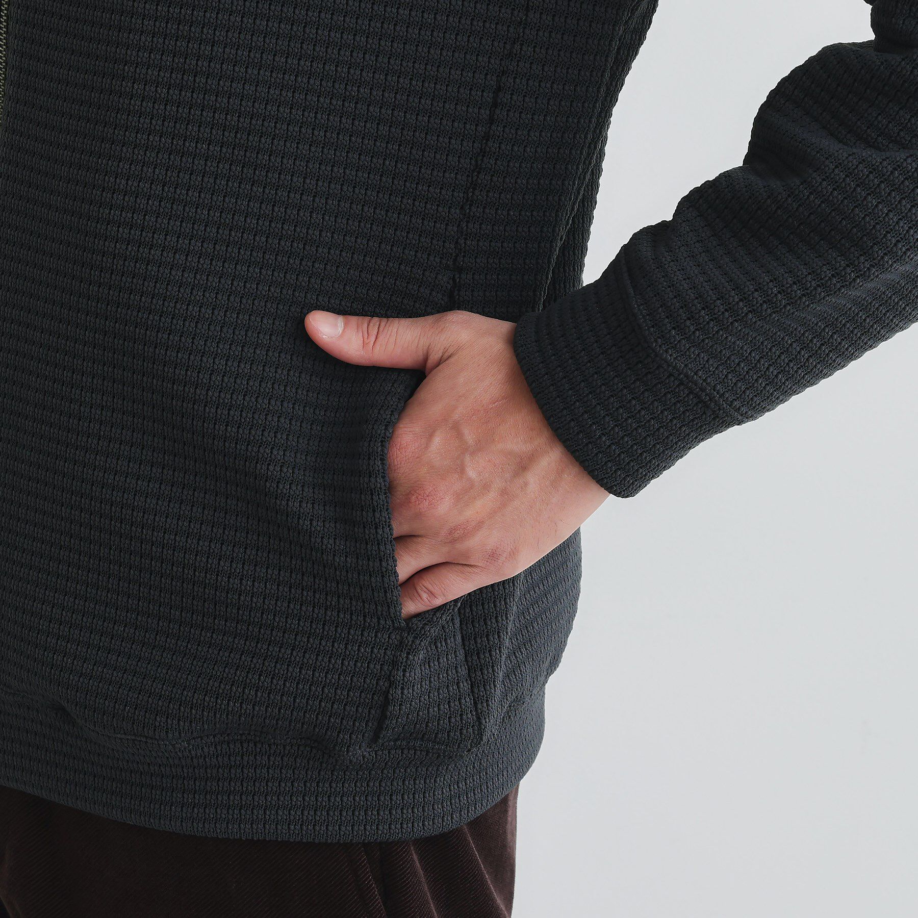 TAKEO KIKUCHI「ニットライクジャージ ブルゾン」|ブルゾン・スタジャン|